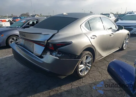 2021 Lexus Is 300 from USA, damaged, VIN JTHAA1D26M5110237